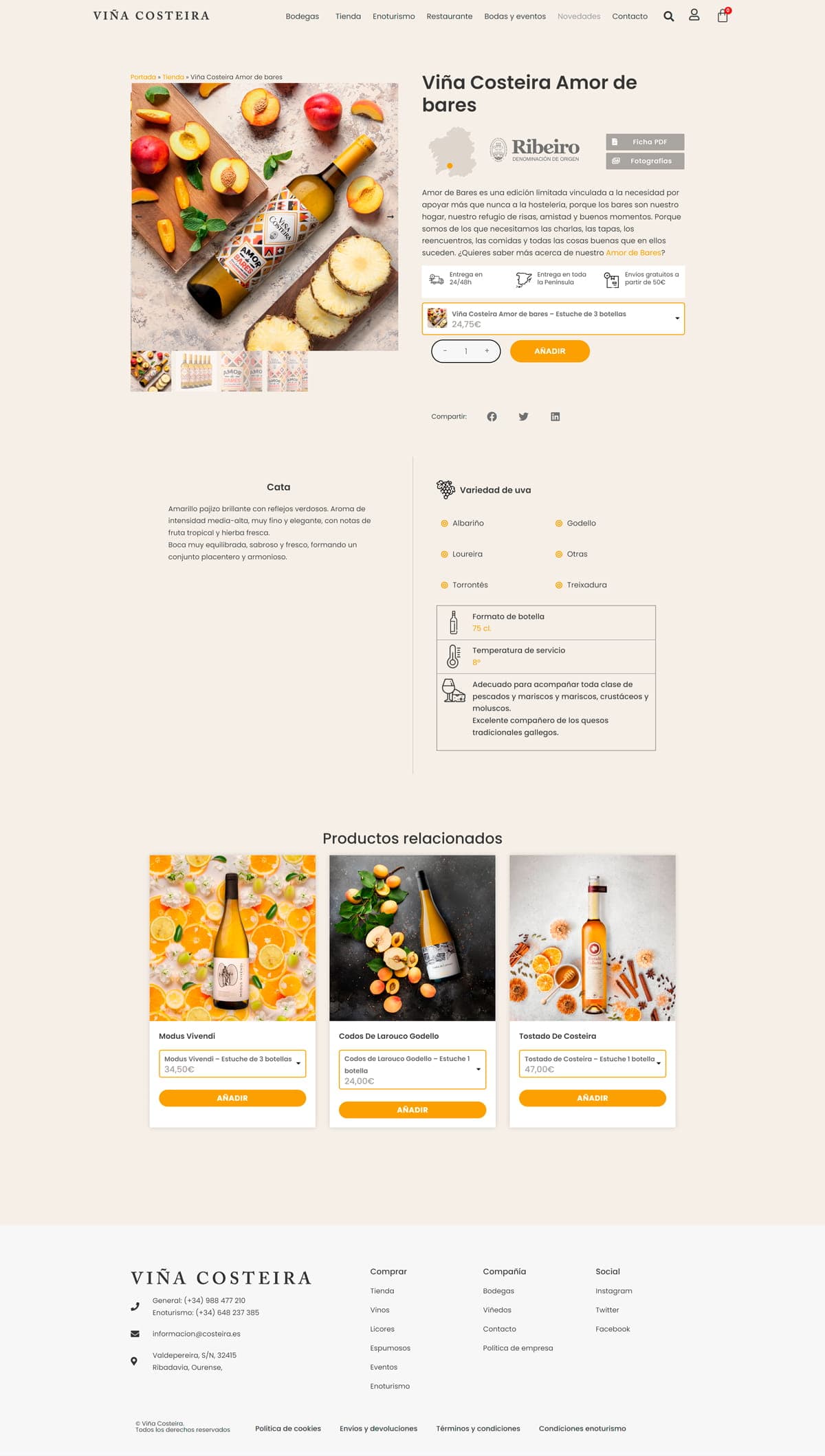 Viña Costeira Wine 06